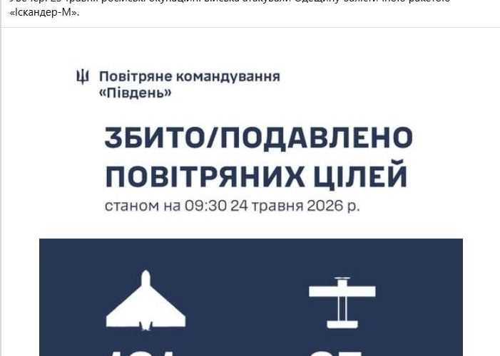 Атака на Одесу: 7 поранених, агресор вдарив “Іскандером”