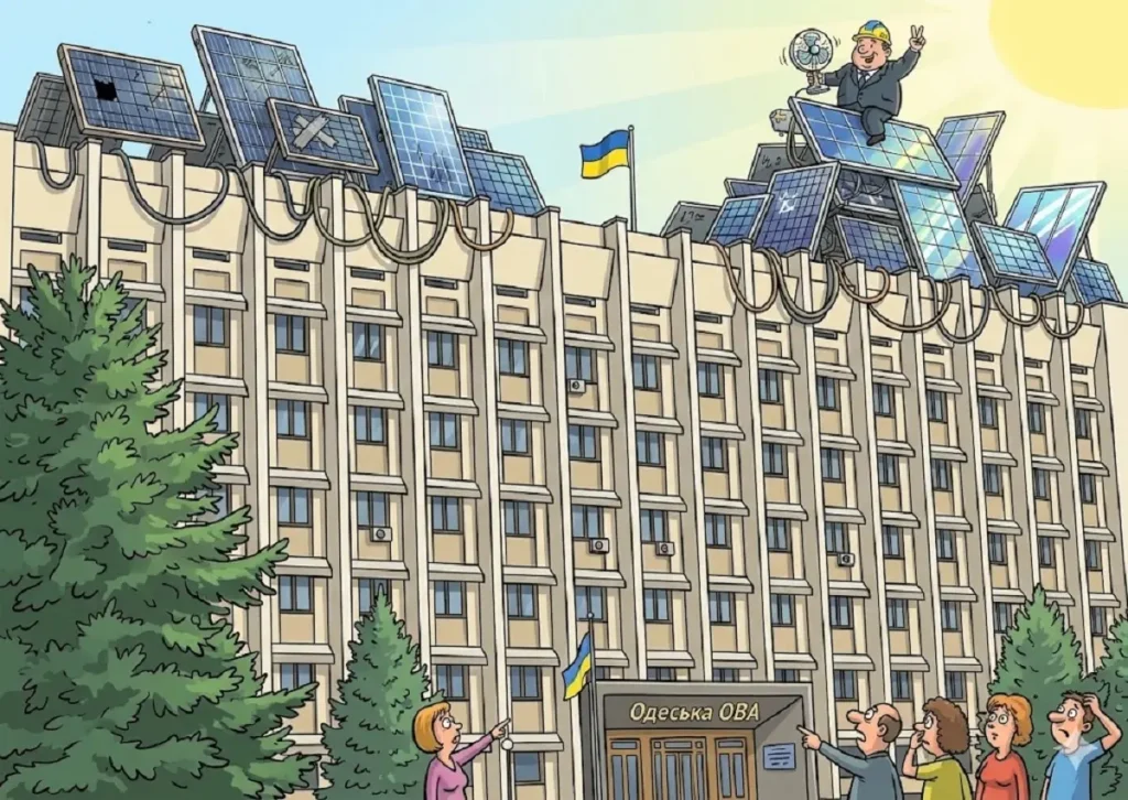 Одеса готується до блекаутів: ОВА влаштовує сонячну електростанцію