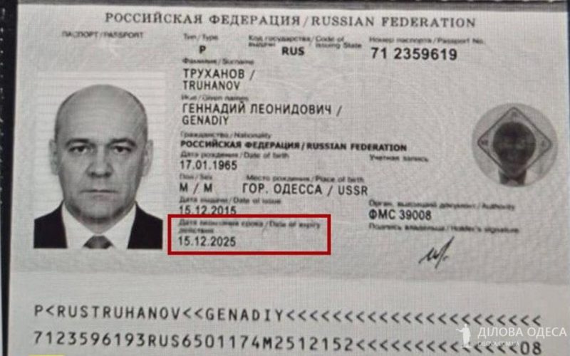 Скандал у Верховному суді: Труханов звинувачує у фальсифікації паспорта