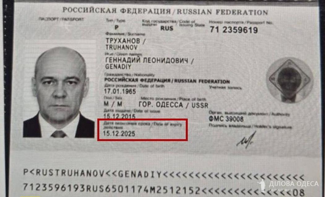 Скандал у Верховному суді: Труханов звинувачує у фальсифікації паспорта