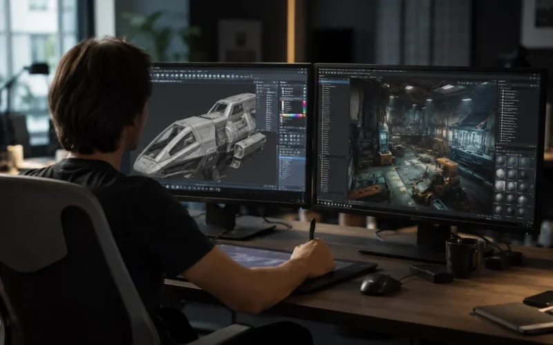 Як почати вивчати 3D-моделювання для ігрової індустрії в Одесі