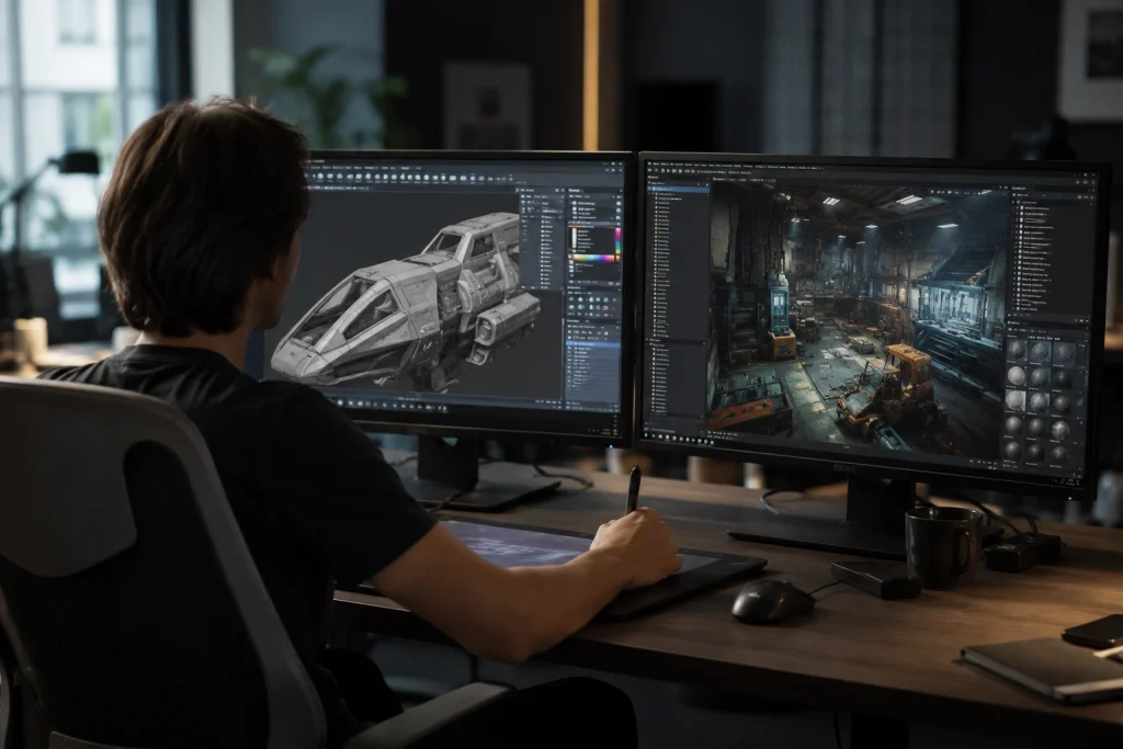 Як почати вивчати 3D-моделювання для ігрової індустрії в Одесі